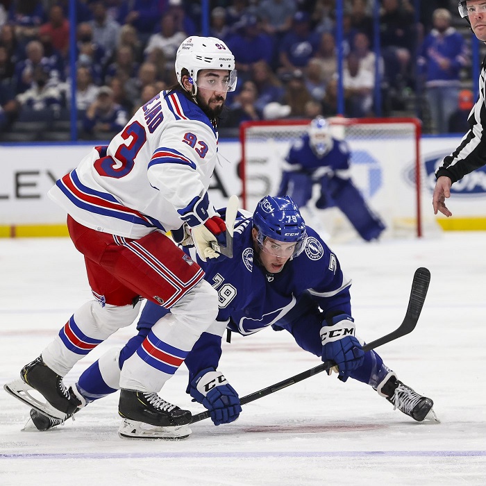 Beheersysteem van verschillende ideeën tussen Tampa Bay Lightning en Vegas Golden Knights